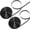 2 Pcs, variant on 50 FT Plastic Chain Lock Tree Tie, 1/2 Inch Wide Adjustable Tree Support Straps for Staking, Flexible Reusable Cable Plant Trees Ties for Leaning Tree Garden Accessories