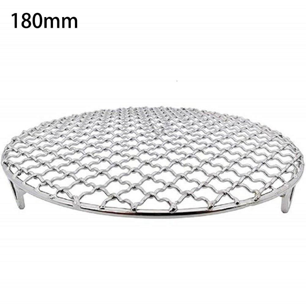 Round Cooling Baking Rack 304 Stainless Steel Wire Oven Grill Sheet 12 sizes 