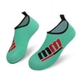thumbnail image 5 of Men and Women a Slip On Barefoot Quick-Dry Beach Aqua Yoga Water Shoes (MM/Mint, 5.5-6.5 Women/5-5.5 Men), 5 of 8