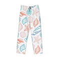 thumbnail image 4 of Haiem Colorful Seashells1 Men's Pajama Pants Ultra Lightweight Pjs Bottoms Sleepwear Bottom Pants with Pocket Drawstring-Medium, 4 of 9