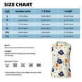 thumbnail image 6 of Uemuo Flower Leaves Pattern Men's Sleeveless T-Shirt,Muscle Athletic Tank Top, Moisture-wicking Quick-dry Breathable Classic Tee Top for Gym Run Outdoor Sports-, 6 of 8