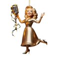 thumbnail image 2 of Dolly Memorial Parton Christmas Ornament Commemorative Hanging Tree Pendant for Home Office Shelf Decor Dolly Gifts for Women Festive Party Accessories, 2 of 6