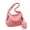Pink, variant on Puffy Tote Bag,Fashionable and Cute Puffer Purse,Zipper Closure Puffy Bag,Pink