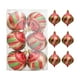 thumbnail image 2 of Bola de Navidad de Vidrio Resistente a la Rotura, Adornos de Navidad de Forma Cebolla, Pintados para Árbol de Navidad, Adecuados para Otros Eventos, Set de 6 Piezas, para Decoración de, 2 of 9
