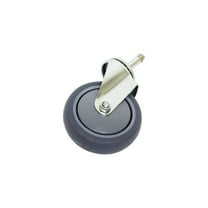 TrueCraftware- 4" Replacement Swivel Caster Without Brake for Bussing/Utility Cart- Heavy Duty Casters Swivel Plate Castor Wheels for Cart