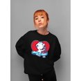 thumbnail image 2 of Born To Chill Heart - Cozy Polar-Bear ICEE Graphic Sweatshirt Women's, 2 of 4