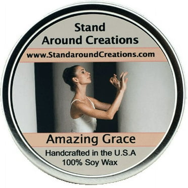 AMAZING GRACE TIN 16-OZ. ALL NATURAL SOY CANDLE