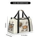 thumbnail image 3 of Balery Brown Cat Cartoon Bolsa de Gimnasio para Mujeres, Bolsa de Viaje con Bolsillo Húmedo, Bolsa de Fin de Semana para Mujeres, Bolsa de Viaje Resistente al Agua, 3 of 7