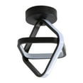 thumbnail image 1 of GROWTH TANK Ceiling Light LED Light Easy to Installation Ceiling Warm White Ceiling Lamp for Black 22x2.5cm, 1 of 8