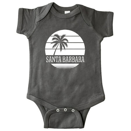 

Inktastic Santa Barbara California Palm Tree Gift Baby Boy or Baby Girl Bodysuit