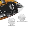 thumbnail image 3 of Fotbe American Truck Funda de Almohada Decorativa Estilo Occidental, Lujo en Algodón, Fundas para Almohadas King, Cojín Estampado para Decoración del Hogar-20"x30", 3 of 6
