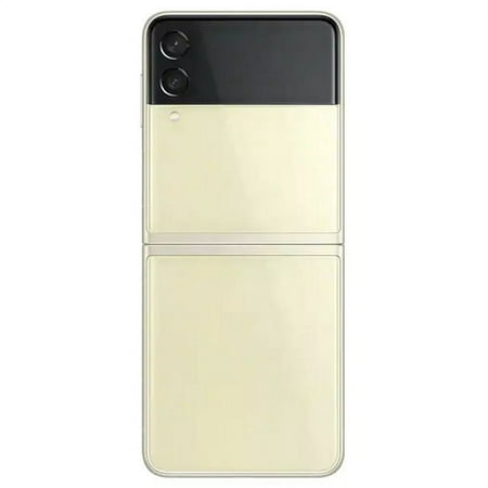 Samsung Galaxy Z Flip 3 5G SM-F711U 128GB Cream (US Model) - Factory Unlocked Cell Phone - Very Good Condition