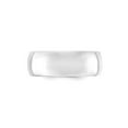 thumbnail image 4 of Mens 10K White Gold 8mm Polished Wedding Band Ring, 4 of 6