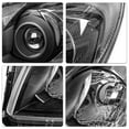 thumbnail image 5 of For 2009-2012 Toyota RAV4 RAV-4 Black Headlights Clear Corner Headlamps LH&RH, 5 of 6