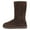 BROWN, variant on DREAM PAIRS Womens Faux fur Mid Calf Sheepskin Insole Winter Ankle Snow Boots US SHORTY_HIGH BLACK Size 6