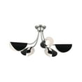 thumbnail image 4 of 52558CPZBK Kichler Lighting Arcus - 5 Light Chandelier-12.5 Inches Tall and 29.25 Inches Wide-Champagne Bronze/Black Finish, 4 of 6