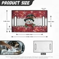 thumbnail image 7 of Yuyamidu Snowman Golf Cart Seat Covers with Front Pockets, Christmas Golf Cart Seat Towel Blanket for 2 Passenger Seats, Red Club Car Seat Cushion Accessories Decor, 7 of 7
