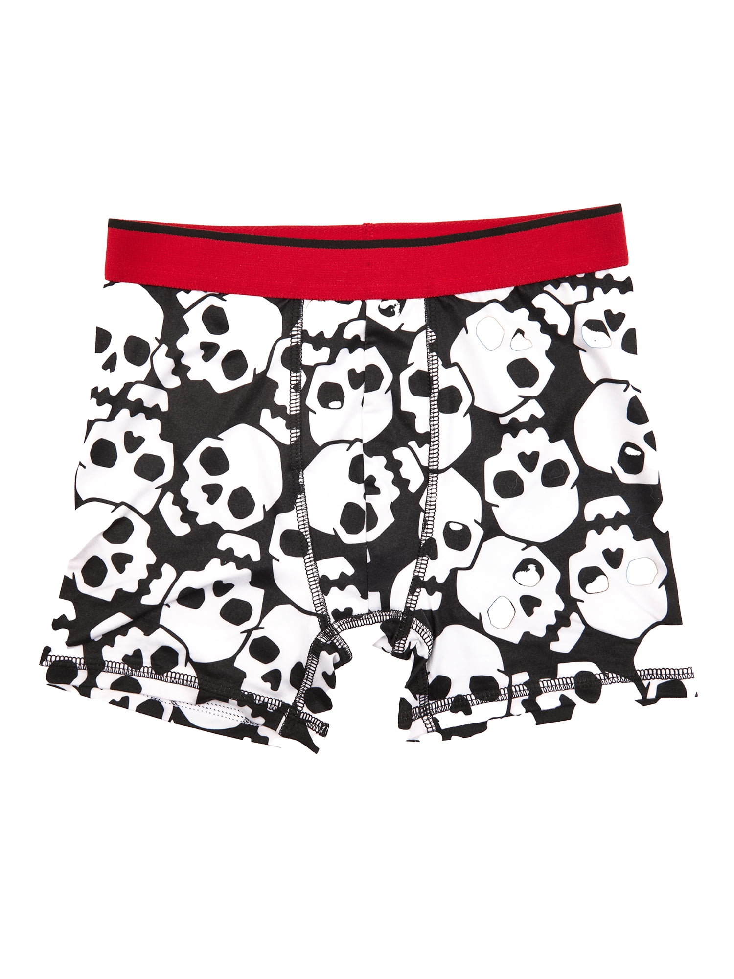 Wonder Nation Boys Boxer Brief Flames Underwear, 4-Pack, Sizes S-XL