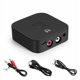 thumbnail image 1 of Receptor Bluetooth 5.0 inalámbrico con conector de 3,5 mm, AUX, NFC a 2 RCA, adaptador de audio estéreo, 1 of 8