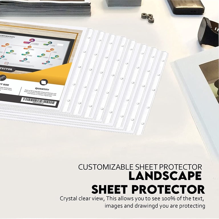 Custom Document Protector Legal Document Sleeves