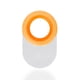 thumbnail image 1 of ABS Aseo Asiento Cubierta Levantador Redondo Redondo Autoadhesivo Autoadhesivo Montado en Tapa Montado Indoor Hogar Tool Tool Accesorios Naranja Inevent HA059238-01, 1 of 7