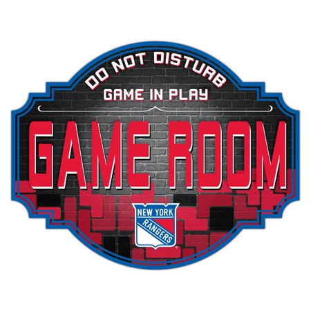 New York Rangers 12 Game Room Tavern Sign New York Rangers 12 Game Room Tavern Sign