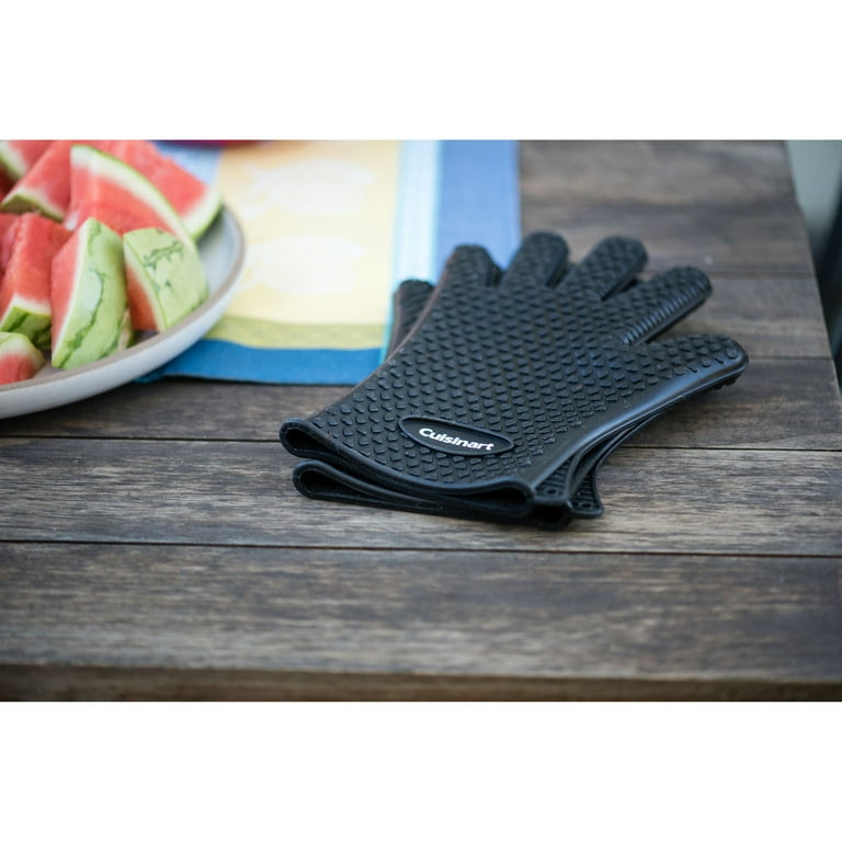 Cuisinart Silicone Oven Mitts, 2 Pack – Heat Resistant To 500
