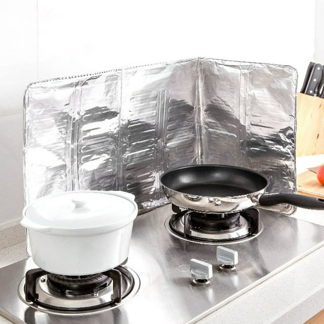Foil Plate Cooking Hot Baffle Eliminate Burns Easy To Clean Kitchen Accessory For Home Picnic ANGGREK Otros