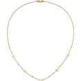 thumbnail image 2 of 14K Yellow Gold Jbsp's Polished Disc Necklace Made In Italy lf1588-18, 2 of 5