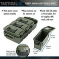 thumbnail image 2 of Tactical45 Ammo Storage Crate with 4 Pack Lockable Ammunition Storage Boxes, 2 of 7