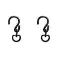 thumbnail image 2 of Heavy Duty 360° Swivel Plant Hangers (2-Pack) - Rotating Hooks for Hanging Baskets, Bird Feeders & Outdoor Decor - Sturdy and Durable, 2 of 8