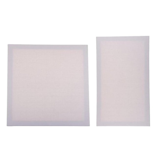 Herramienta de Acrílico Gloria dibujar Tablero arte Estirado Panel 2Pcs