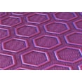 thumbnail image 1 of Ahgly Company Machine Washable Indoor Rectangle Transitional Medium Violet Red Pink Area Rugs, 2' x 4', 1 of 7