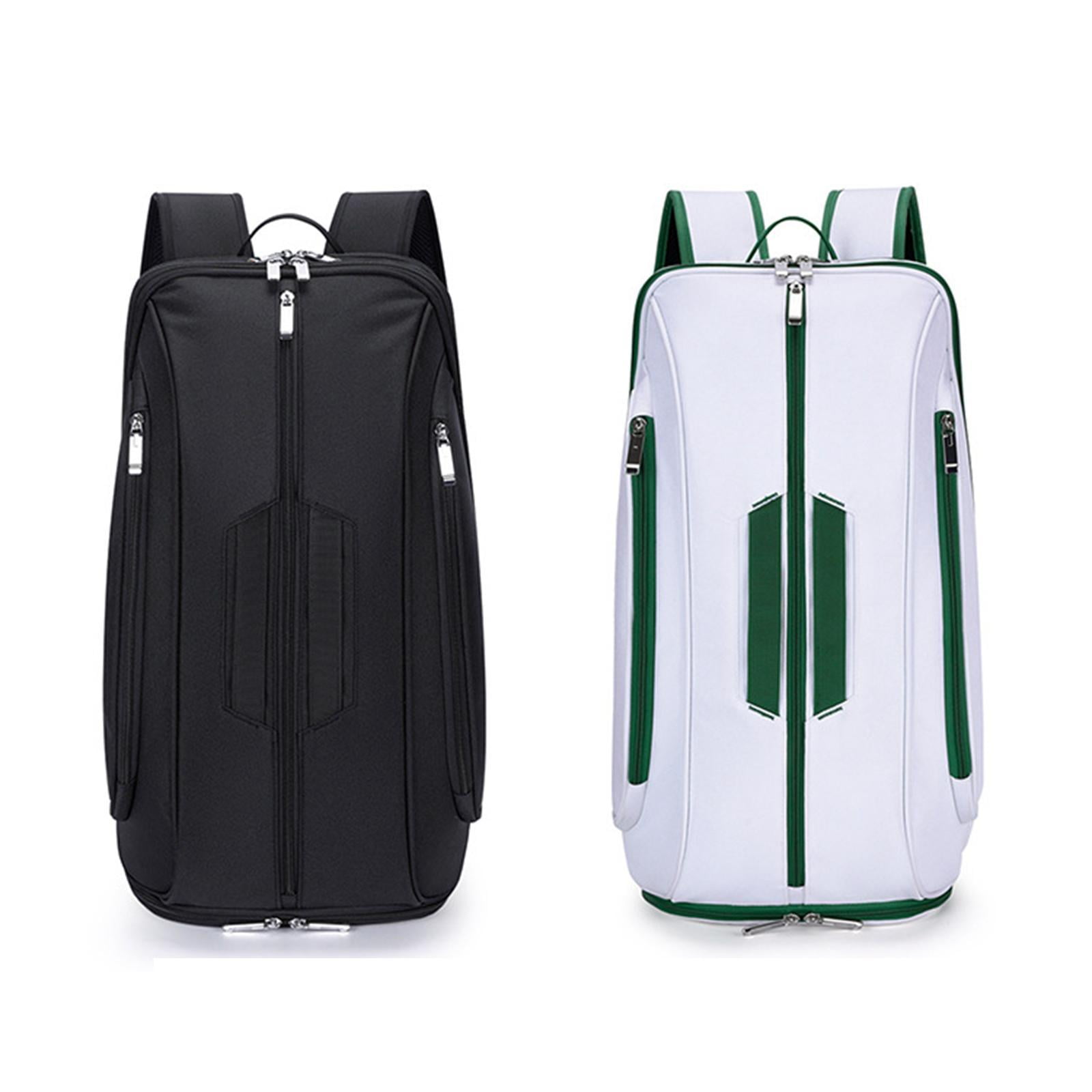 harayaa Pickleball Backpack Tennis Bag Portable Travel Pouch Racket Cover Handbag Paddle Black