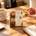 thumbnail image 5 of Sealed Glass Animal Comfort Figurine, Pocket-Sized Desk Decor with Encouragement Card for Office and Home, 5 of 6