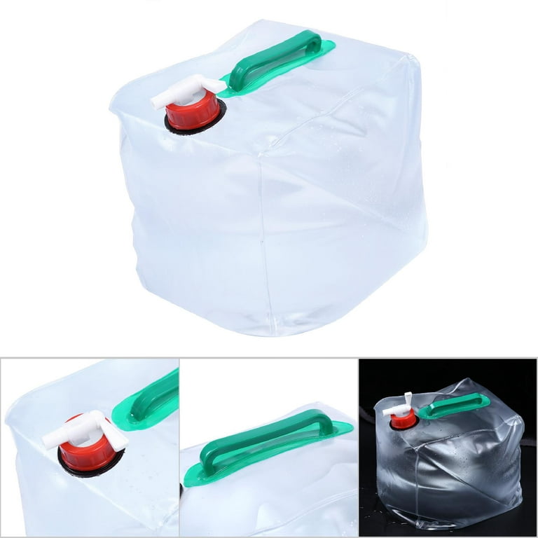 Hapeisy Collapsible Water Storage Container - Camping Water Container Portable Folding Water Cube Emergency Water Storage BPA Free(5-20 L), Men's