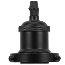 WORGEOUS Light Socket Replacement Retro Lighting 9.00X7.00X7.00CM Black