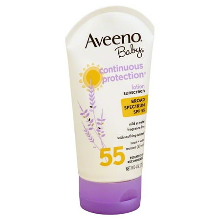 UPC 381370012740 product image for Aveeno Baby Sunscreen Lotion, SPF 55, 4 oz | upcitemdb.com