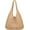 A-khaki, variant on Crochet Beach Tote bag Summer Beach Bag for Women Aesthetic Mesh Tote Bag Hippie Bag Knit Bag