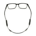 thumbnail image 2 of icolorfuled 1Set Black Silicone Glasses String Holder Adjustable for Hiking and Rafting, 2 of 6