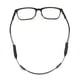 thumbnail image 2 of Cuerda de silicona de ajuste Universal, gafas de seguridad ajustables, gafas de sol, correa para gafas, cadena de cordón para deportes al aire libre (negro), 2 of 5