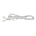 thumbnail image 2 of Cable telefónico RJ11 Sunnimix Blanco 6P2C 3 Metros, 2 of 8