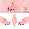 thumbnail image 4 of Nail Art Training Hand, Mannequin Hands Bent To Any Position According To Your Preference  For Life For Traveling For Outdoors For Home, 4 of 8