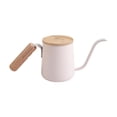thumbnail image 2 of Hervidor de café de 250 ml con cuello de cisne pequeño para uso en casa, cocina y picnic Blanco, 2 of 9