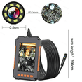 thumbnail image 2 of Industrial Endoscope Borescope Camera 1080P HD Video Inspection with IPS Screen 180 Wide Viewing Angle,6 Bright LED Lights, 2 of 5