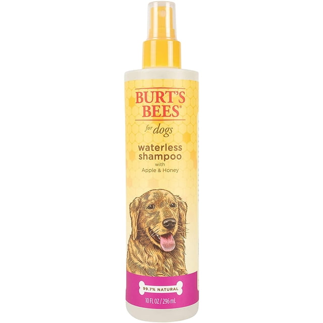 Champu Natural Sin Agua Spray Burt's Bees para Perros con Manzana