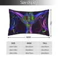 thumbnail image 4 of Tool Band Pillowcase Cushion Pillow Covers With Hidden Zipper Pillow Case Decor For Bed Dorm Sofa Couch Car 14"x20", 4 of 8