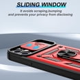 thumbnail image 6 of for iPhone 11 Phone Case with Anti-Explosion Screen Protector, Heavy Duty Shockproof with 360° Rotation Metal Kickstand [Military Grade] Protective Case for iPhone 11, Red, 6 of 15