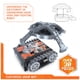 thumbnail image 4 of Robot de control remoto HEX BOTS BattleBots Arena MAX Kids 8+, 4 of 6