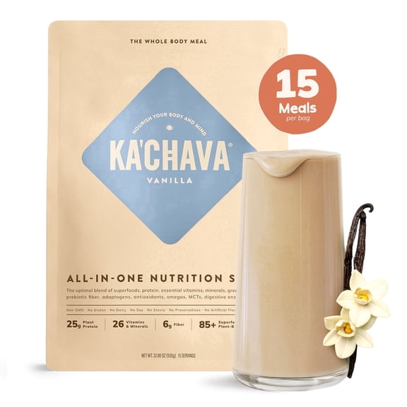 Ka'Chava Vanilla Meal Replacement Powder - 15 Servings